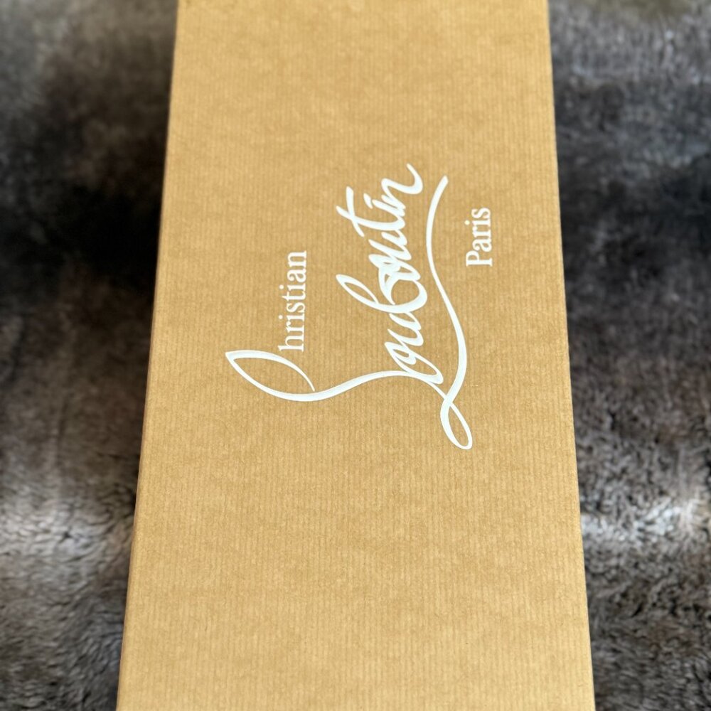 New Christian Louboutin MAMADRAGUE Leather Ballerina Ballet Flats. US Size 10.5B - Picture 4 of 13